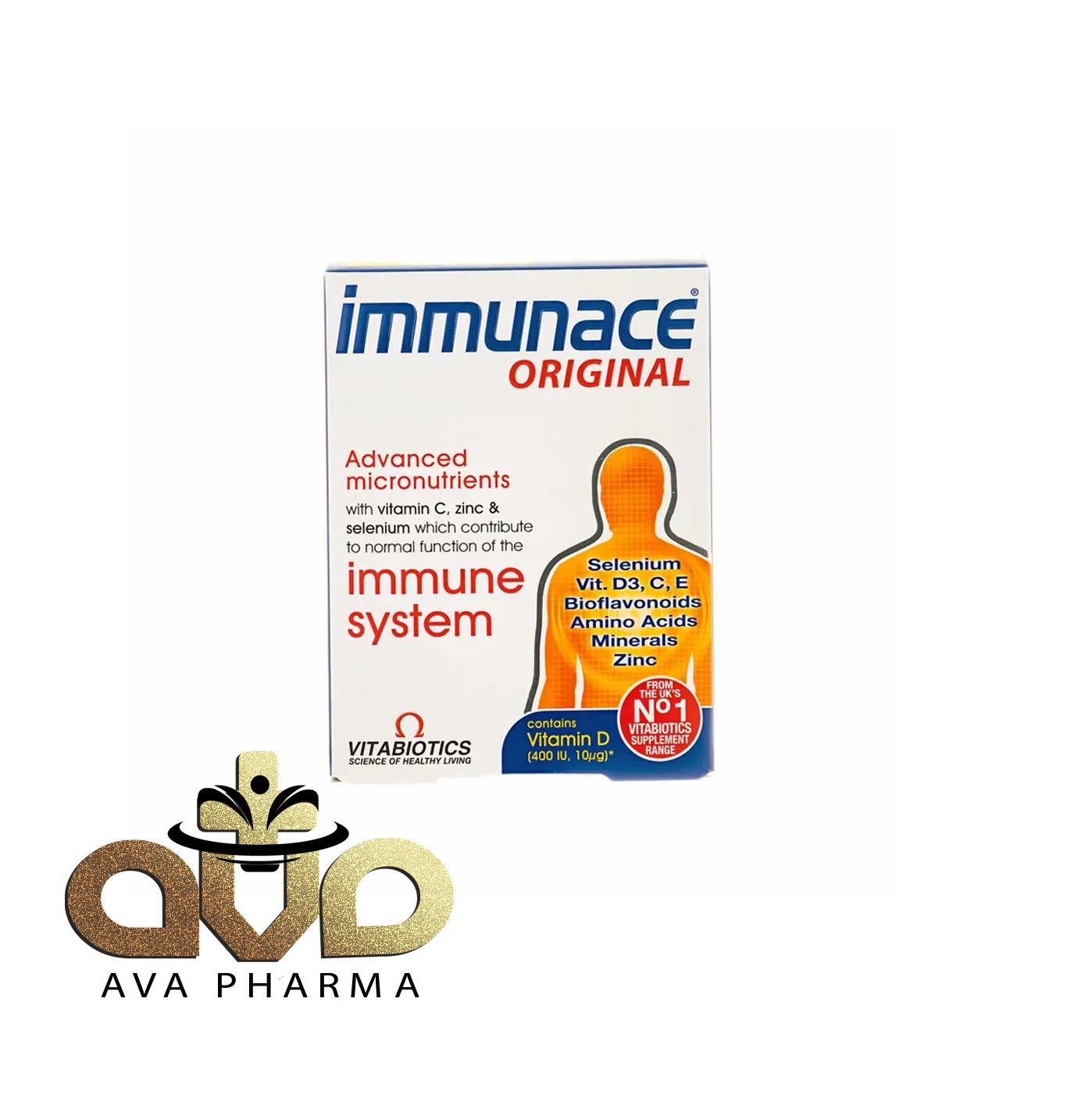 Immunace Original Tablet - Vitabiotics 1 معرفی قرص ایمیونس اورجینال ویتابیوتیکس | آوافارما