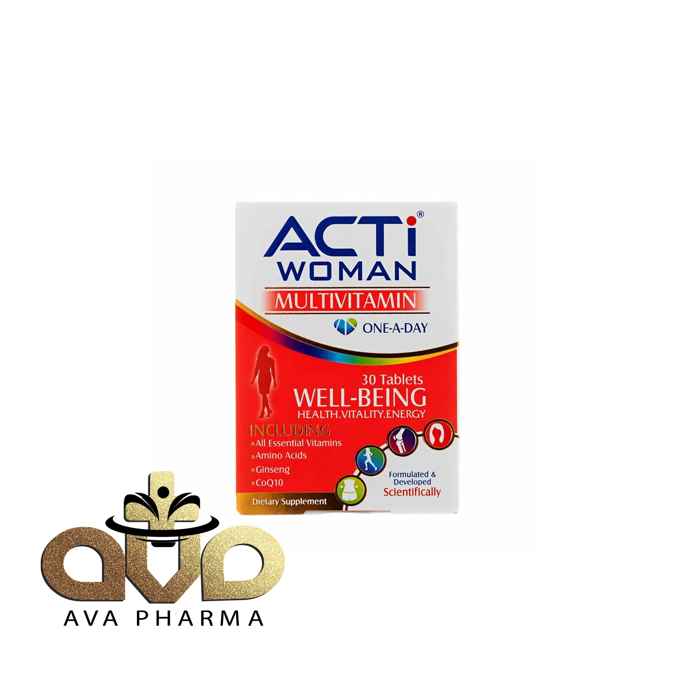 Acti Woman Tablet - abian 1 قرص اکتی ومن ابیان دارو | آوافارما