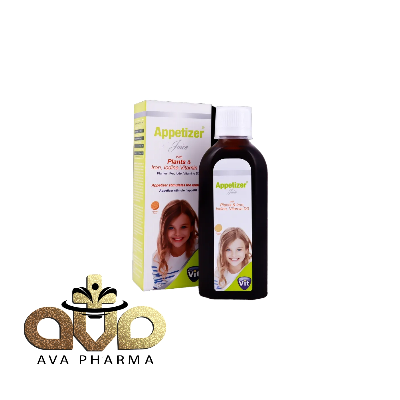 Apptizer Juice - Star vit 1 شربت اپتایزر استار ویت | آوافارما