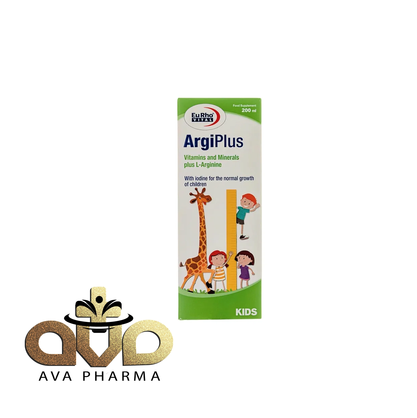 ArgiPlus Syrup - Eurho Vital 1 شربت آرژی پلاس یوروویتال | آوافارما