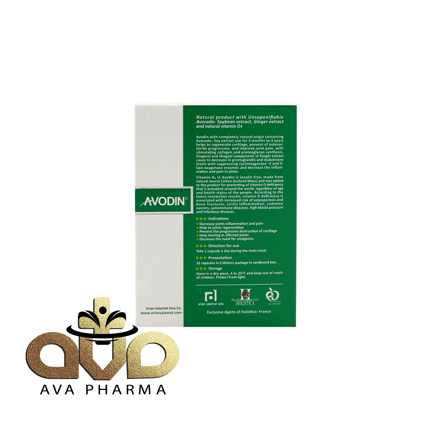 Avodin Capsules - Holistica 2
