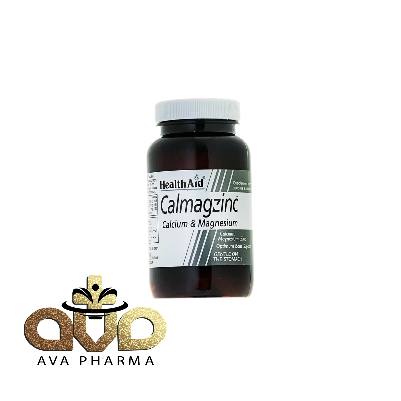 Calmagzinc Tablet - Health Aid 4 قرص کلمگزینک هلث اید | آوافارما