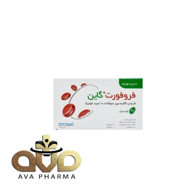 کپسول فروفورت گاین عبیدی بهبود کمخونی 30 عددی