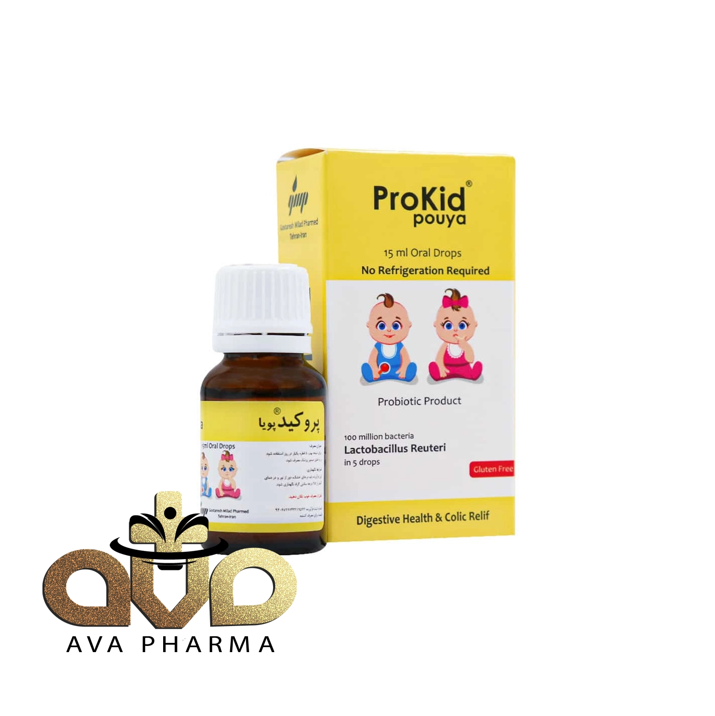 Gostaresh Milad Pharmed Prokid Oral Drops 15 ml 2