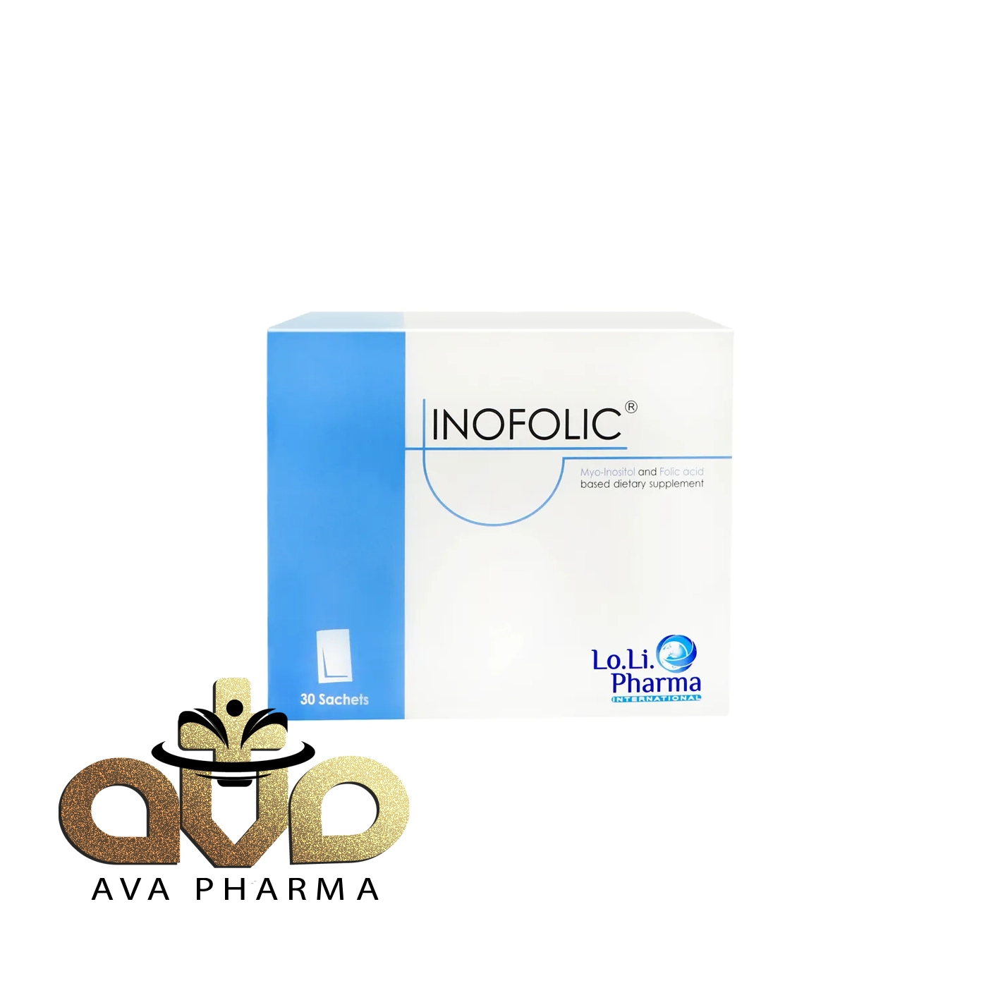 Inofolic Powder - Lo Li Pharma 1 پودر خوراکی اینوفولیک لو لی فارما | آوافارما