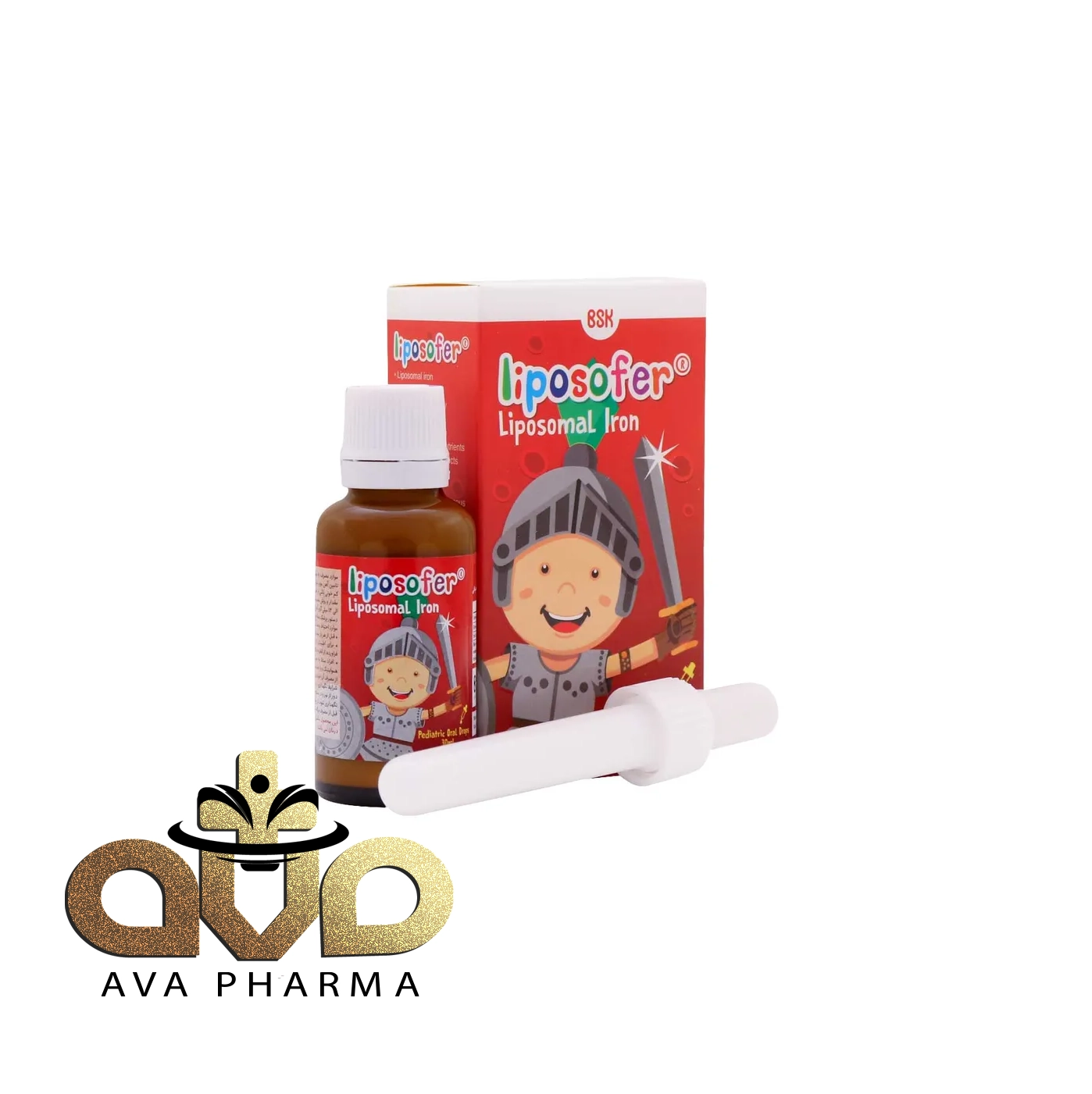 Liposofer Pediatric Oral Drops - BSK 1 قطره خوراکی لیپوزوفر بی اس کی 30 میلی لیتری | آوافارما