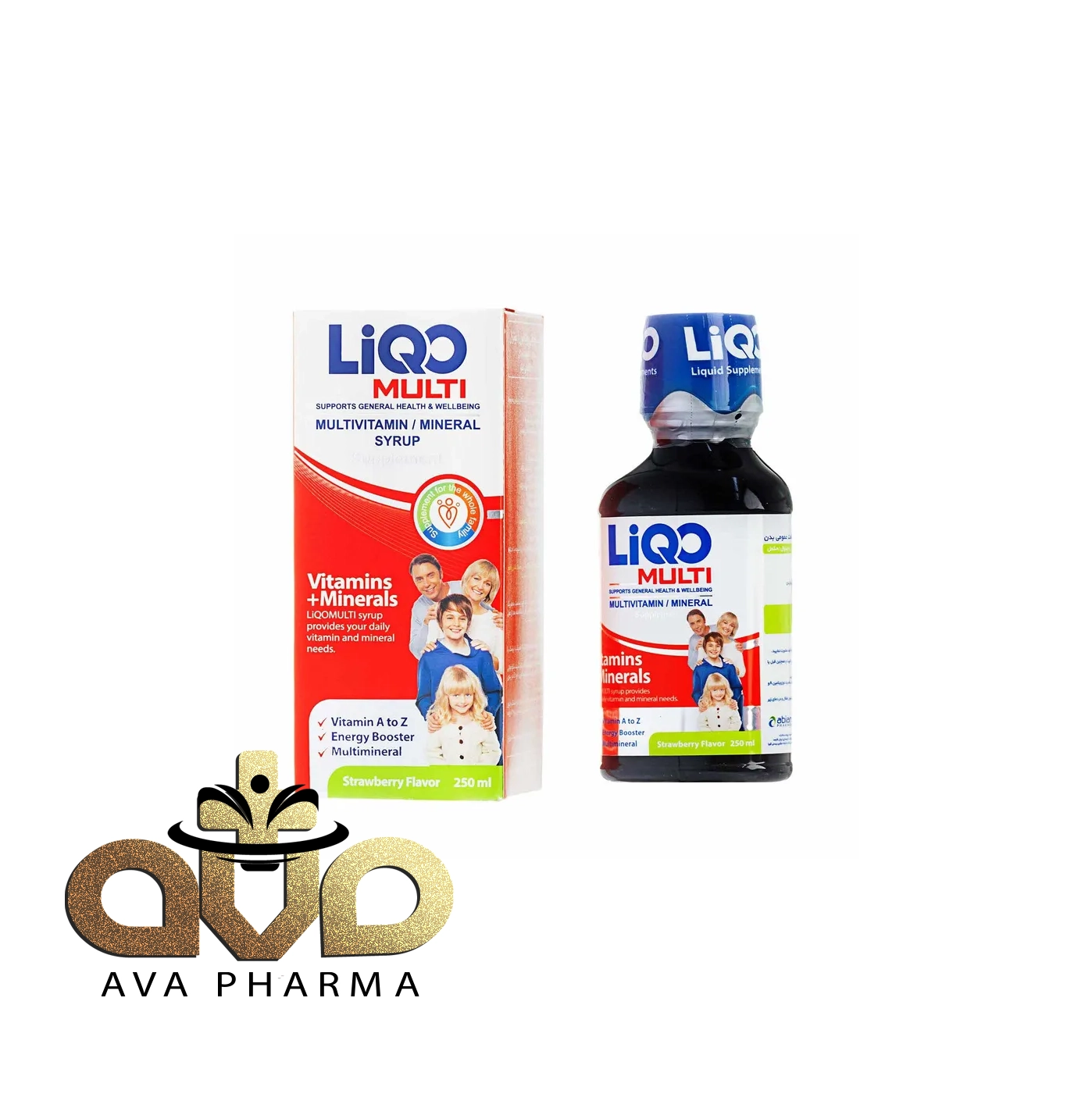 Liqo Multi Syrup - Abian 1 شربت لیکو مولتی ابیان دارو | آوافارما