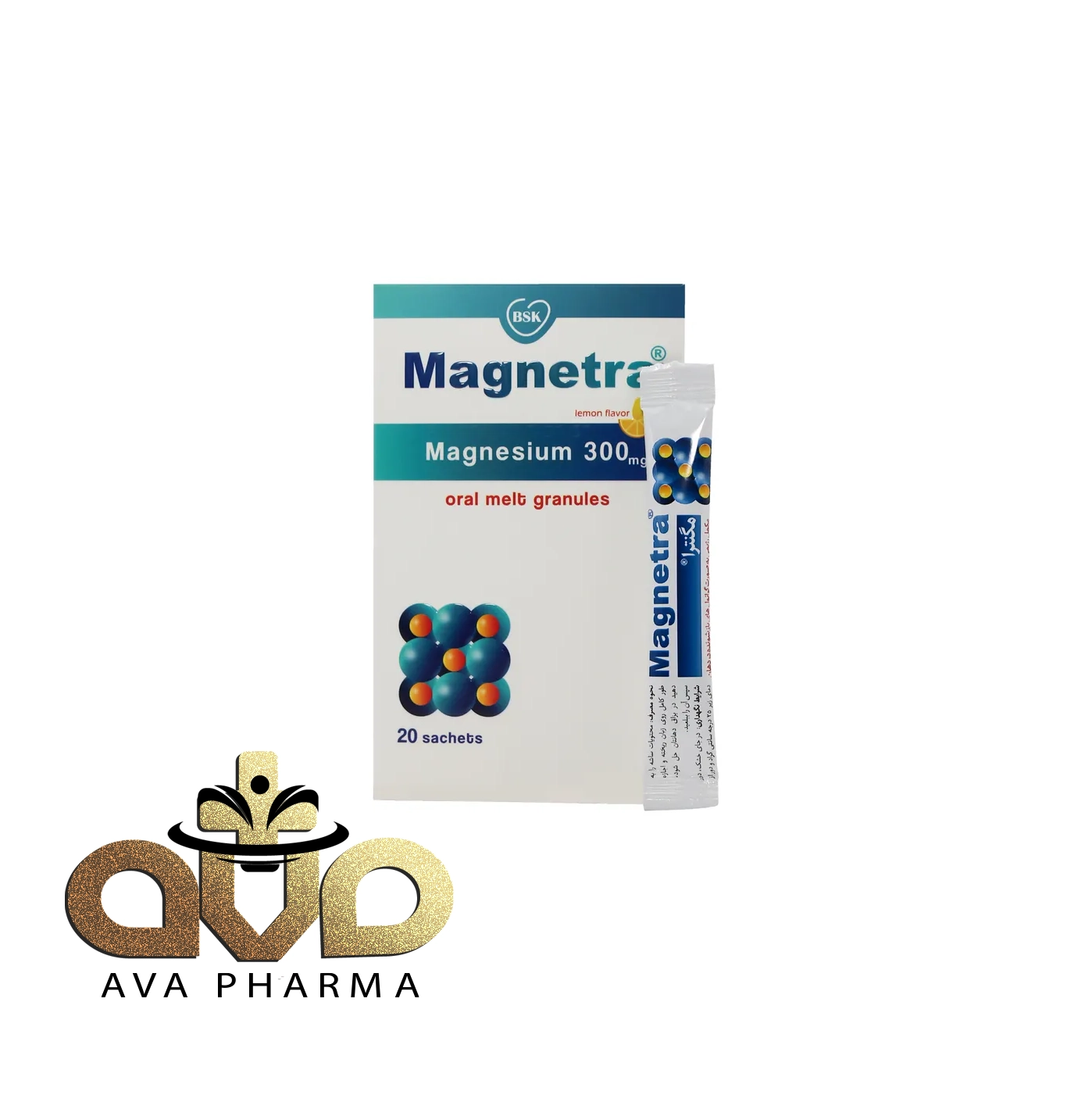 Magnetra Sachet - BSK 1 ساشه مگنترا بی اس کی 20 عددی | آوافارما