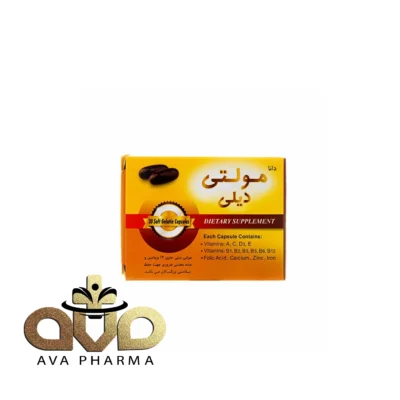 کپسول مولتی دیلی دانا 30 عددی | آوافارما