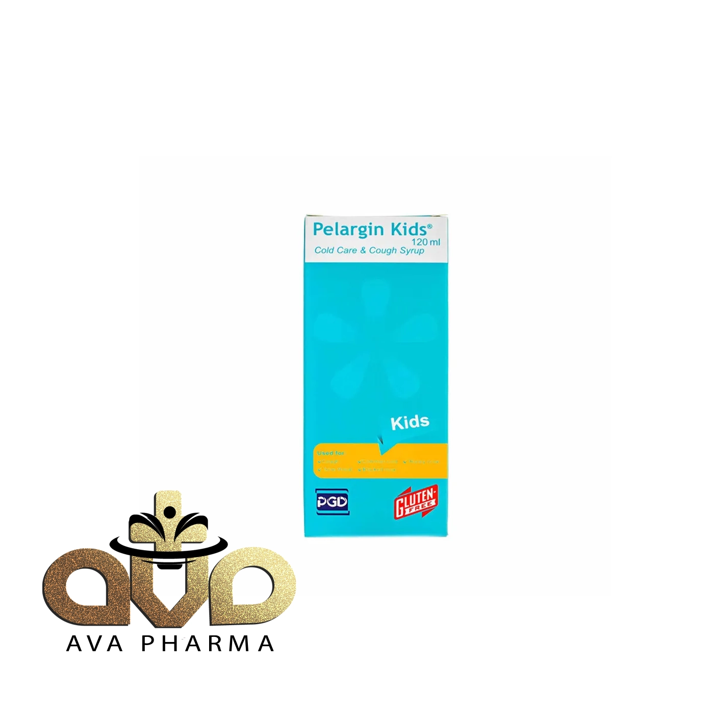 Plargin Kids Cold Care and Cough Syrup - Pars Gita Darou 1 شربت سرماخوردگی و ضد سرفه پلارژین کیدز پارس گیتا دارو | آوافارما