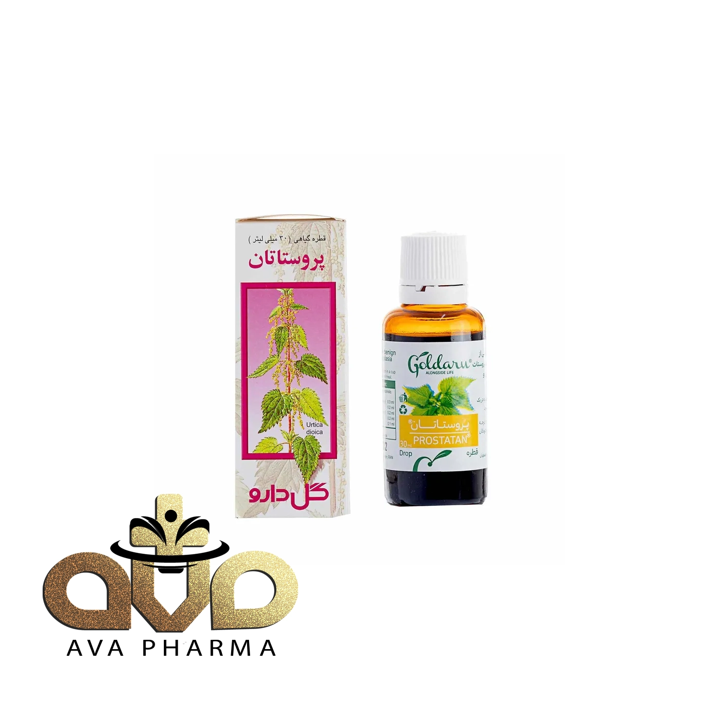 Prostatan Drops - Goldaru 3 قطره پروستاتان گل دارو 30 میلی لیتری | آوافارما