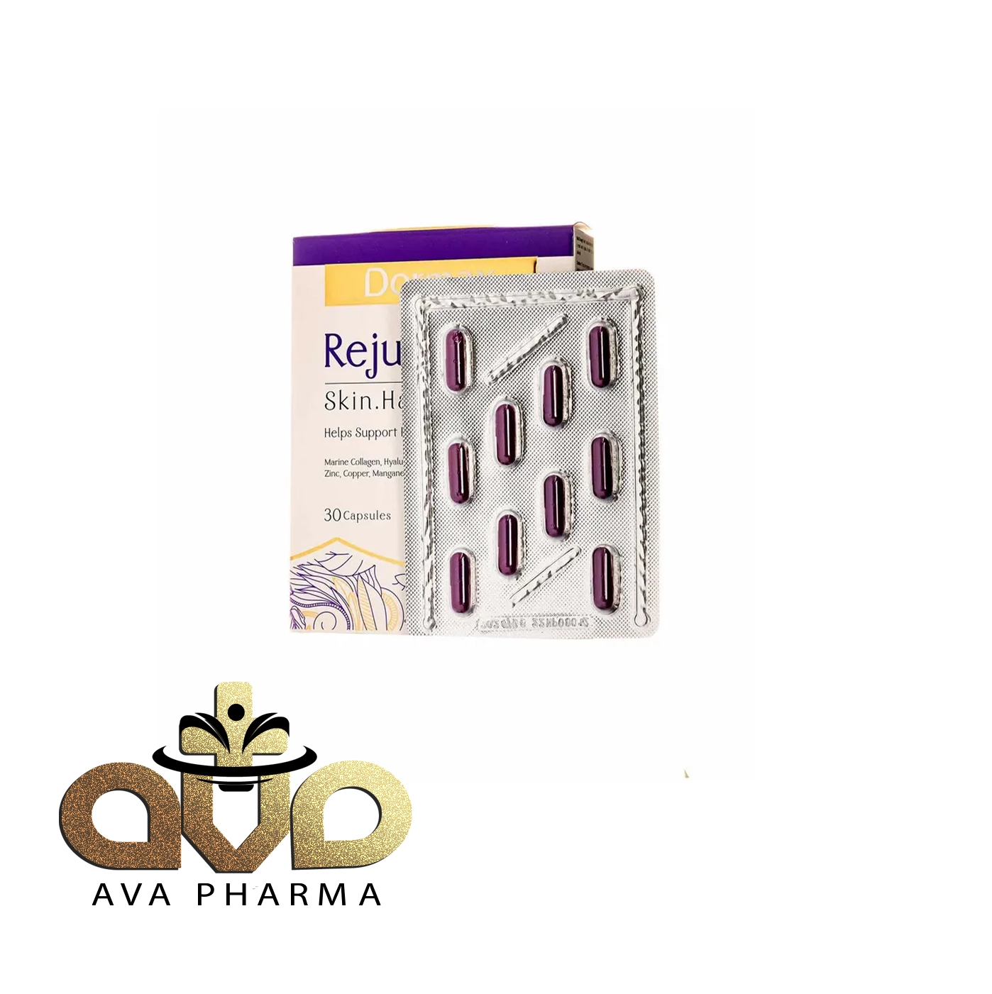 Rejuva Capsule - Dermax 2 کپسول رجوا درمکس | آوافارما