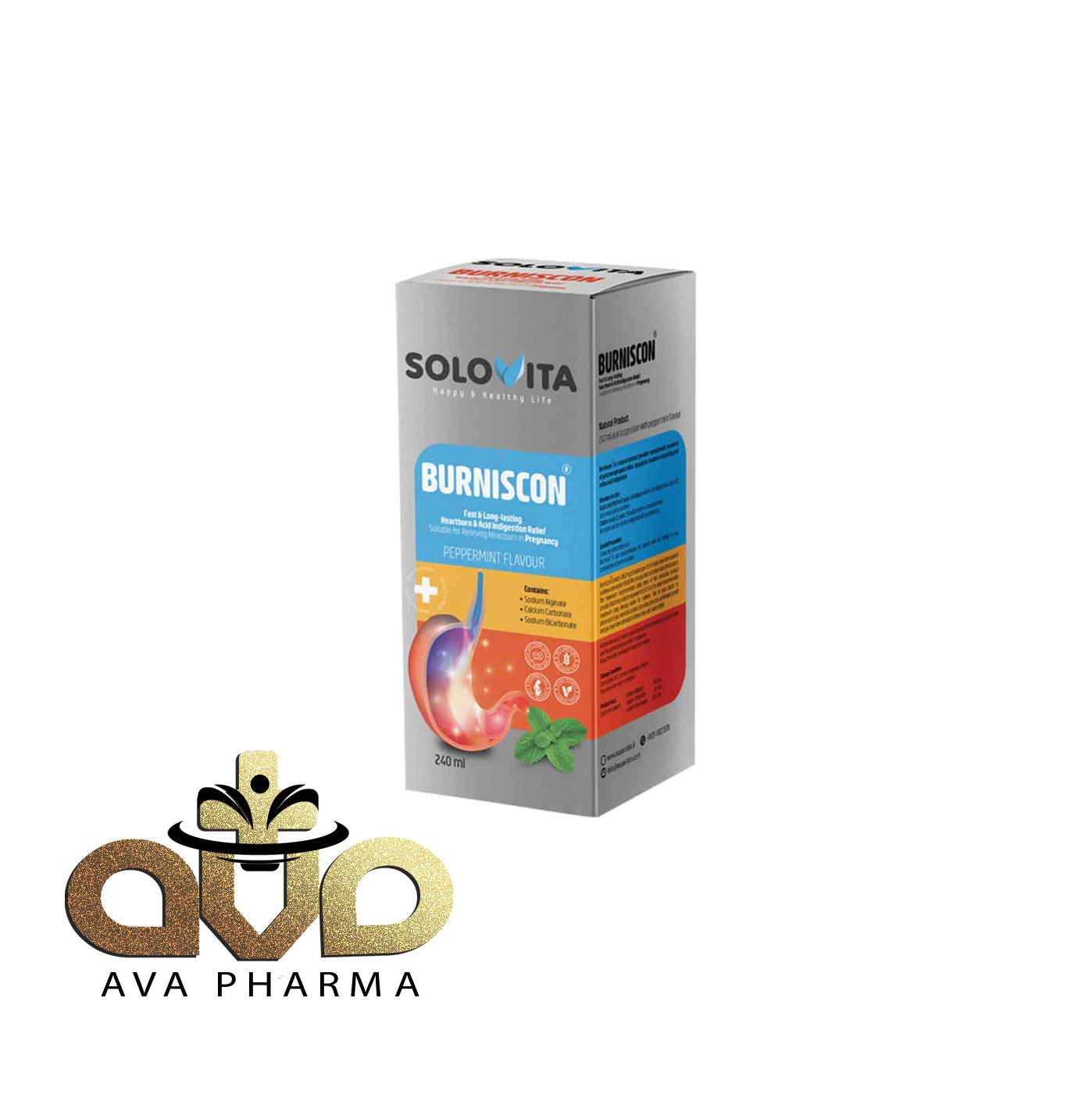 Solovita Burniscon Syrup 240 Ml 3