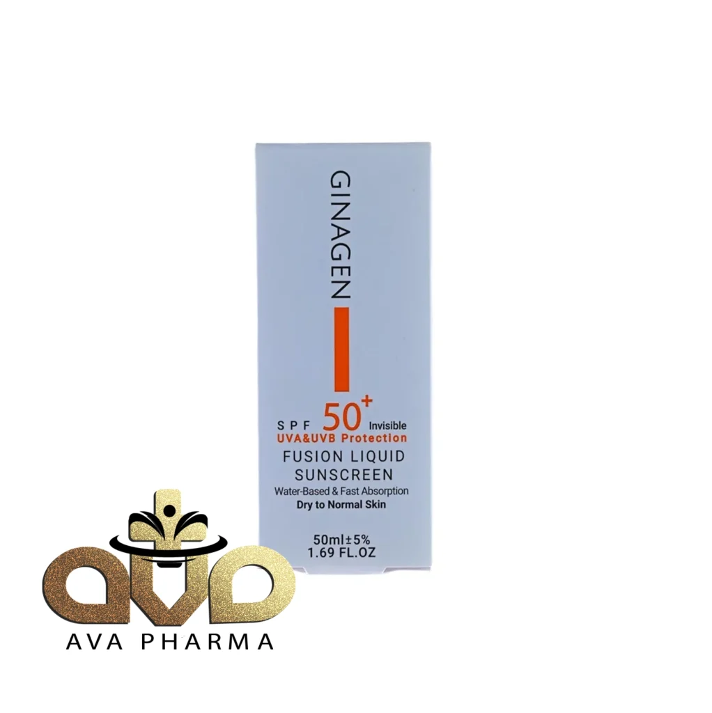 ضد آفتاب پوست خشک و نرمال SPF 50 ژیناژن | آوافارما