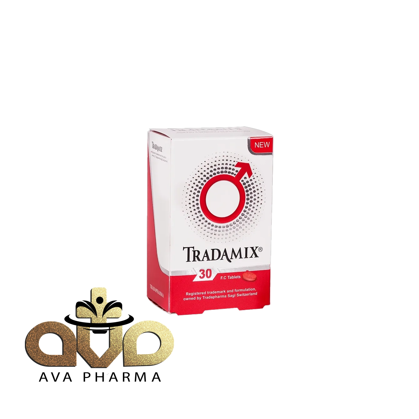 Trada Pharma Tradamix Tablet 1 قرص ترادامیکس ترادا فارما 30 عددی | آوافارما