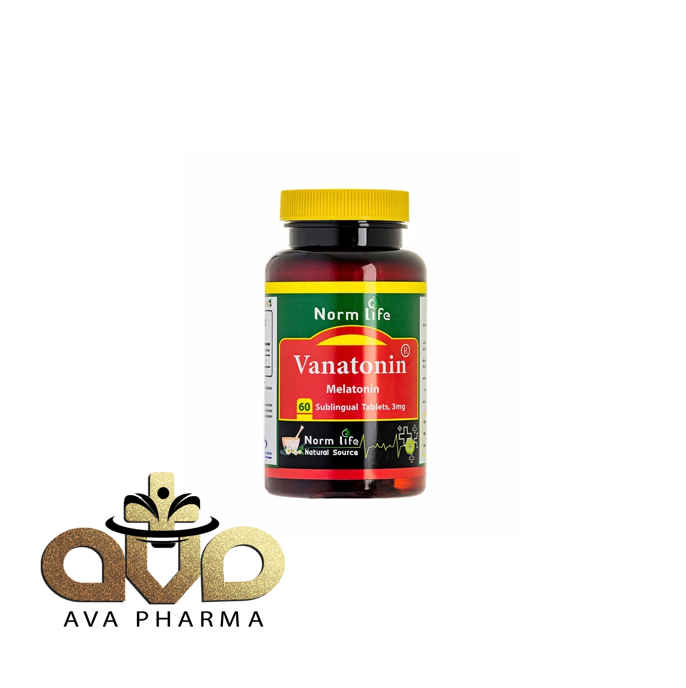 Vanatonin Sublingual Tablet - Norm Life 1 قرص زیر زبانی واناتونین نورم لایف | آوافارما